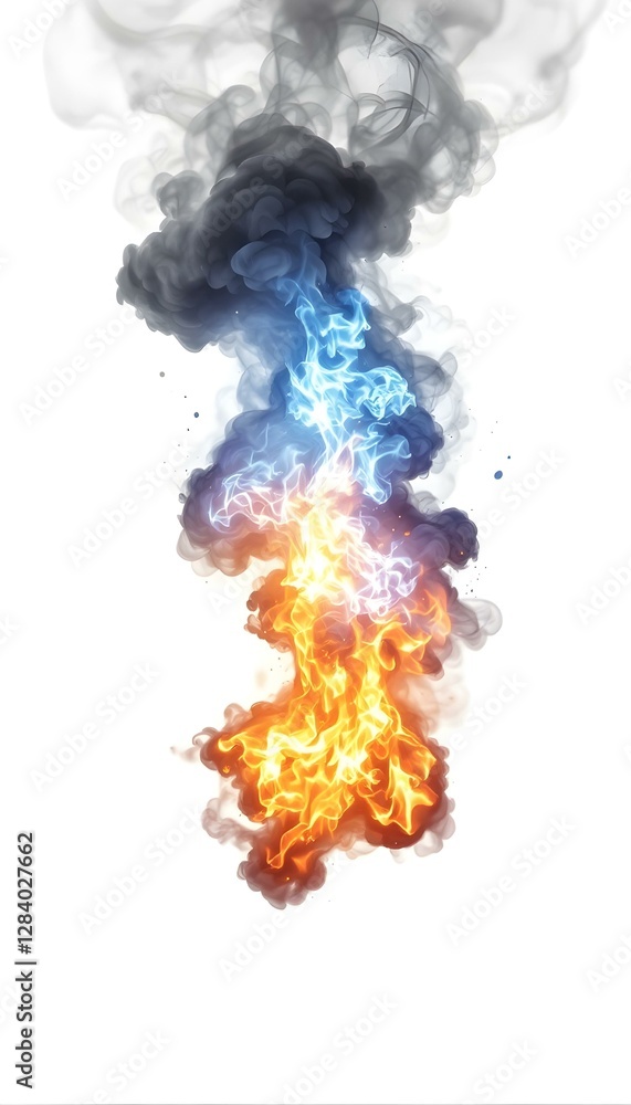 Fire and Smoke Display