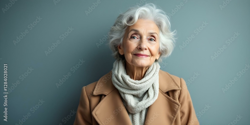 Ageless Elegance: A Portrait of Serenity
