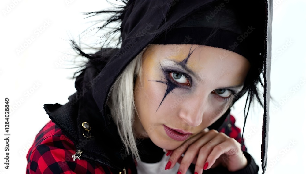 A Bold and Dramatic Makeup Look