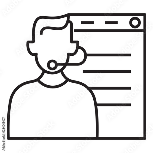 consultant vector icon