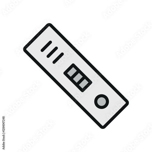 Pregnancy testing kit icon designed with a clean flair, offering a reliable look for projects related to women's health or medical diagnostics.