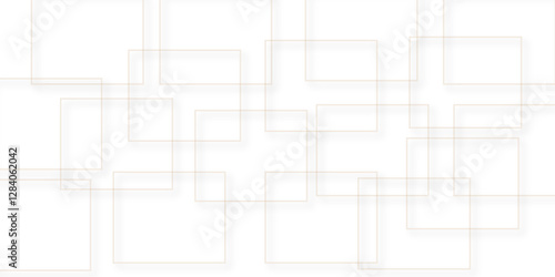  Abstract background with cubes. Modern geometric background. White ceramic brick tile.