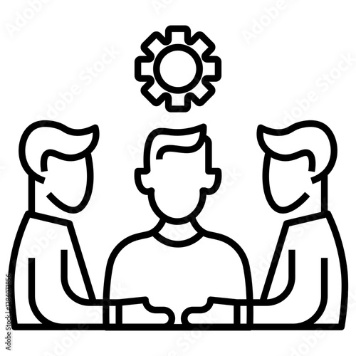 meeting vector icon