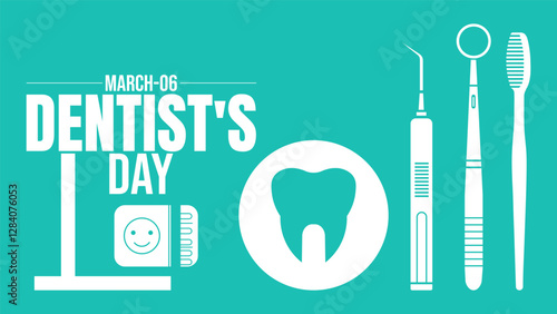 Dentist's Day Banner, Celebrate and Appreciate Your Dental Team