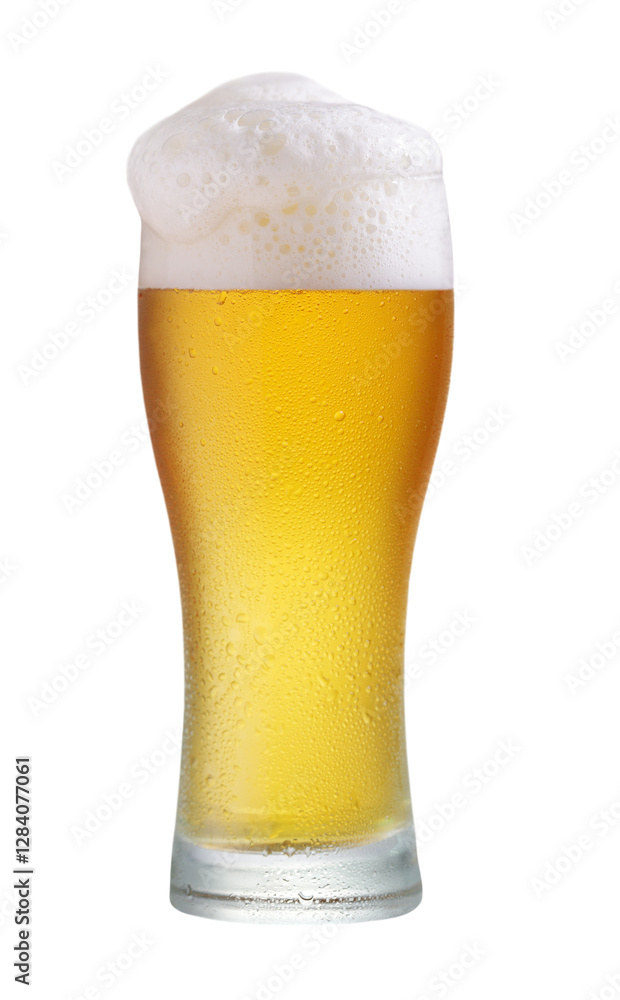glass of beer isolated on transparent background glass of beer isolated on transparent background