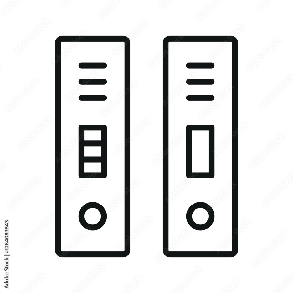 Pregnancy testing kit icon designed with a clean flair, offering a reliable look for projects related to women's health or medical diagnostics. Pregnancy testing kit icon designed with a clean flair, offering a reliable look for projects related to women's health or medical diagnostics.
