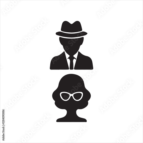 man and woman