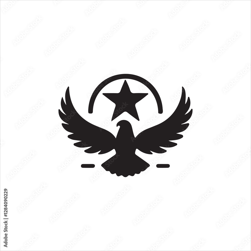 Obraz premium eagle symbol vector