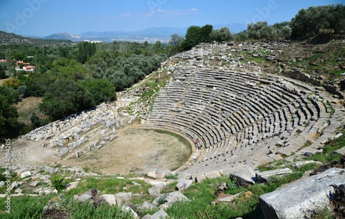 Stratonikeia Ancient City in Mugla, Turkey. photo