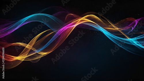 abstract background with smoke