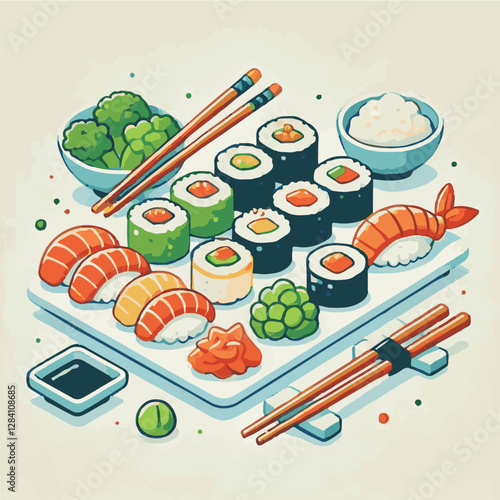 seafood, sushi, gourmet, fresh, delicious, rice, food, traditional, fish, japanese, cuisine, sashimi, maki, asian, tasty, culinary, healthy, salmon, roll, lunch, japan, seaweed, restaurant, dinner, as
