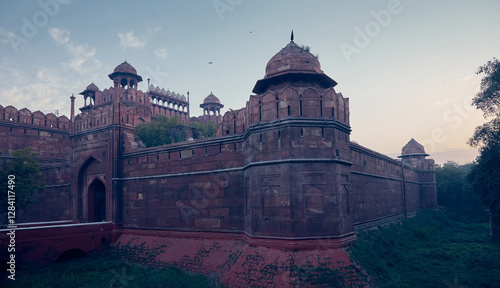 Red Fort in Delhi city, India