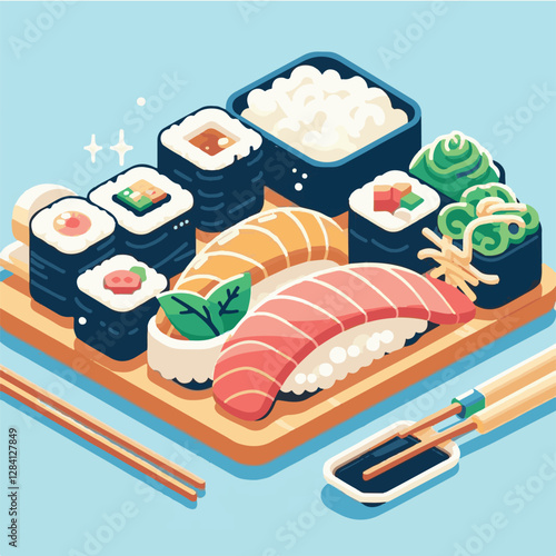 seafood, sushi, gourmet, fresh, delicious, rice, food, traditional, fish, japanese, cuisine, sashimi, maki, asian, tasty, culinary, healthy, salmon, roll, lunch, japan, seaweed, restaurant, dinner, as