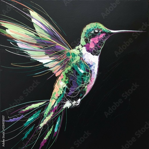 Fantasy christmas birds gift