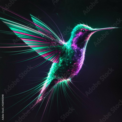 Fantasy animals bird christmas