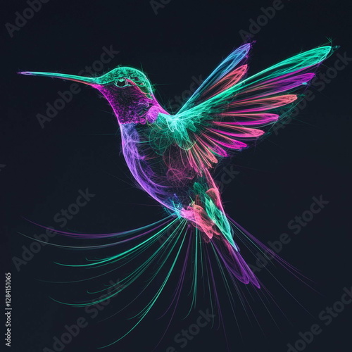 Fantasy bird halloweeen