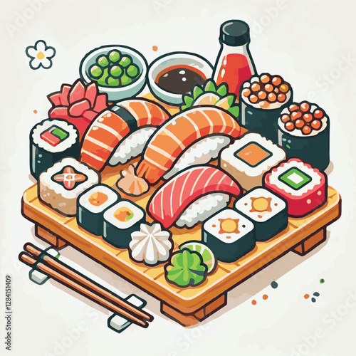 seafood, sushi, gourmet, fresh, delicious, rice, food, traditional, fish, japanese, cuisine, sashimi, maki, asian, tasty, culinary, healthy, salmon, roll, lunch, japan, seaweed, restaurant, dinner, as
