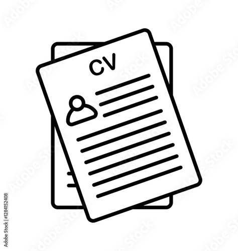 Curriculum vitae  icon