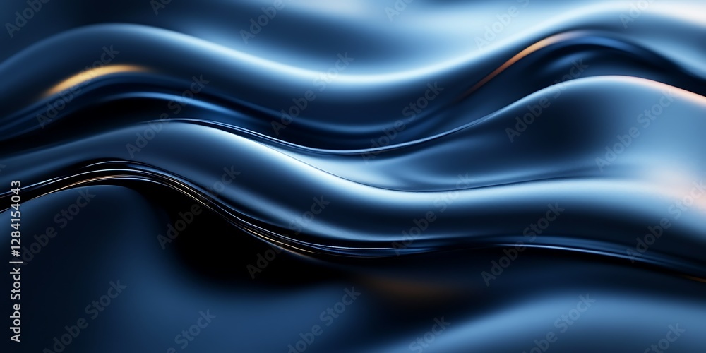 Fototapeta premium Abstract Liquid Flowing (4)