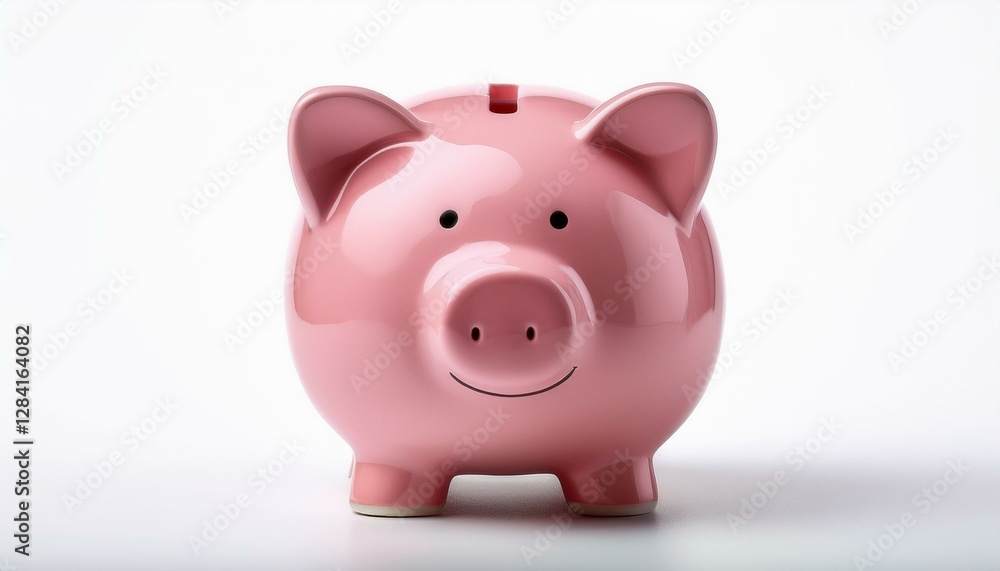 Saving Dreams: A charming, classic pink piggy bank symbolizes financial security, saving, and achieving future aspirations. It's a visual representation of careful planning and wealth building. Saving Dreams: A charming, classic pink piggy bank symbolizes financial security, saving, and achieving future aspirations. It's a visual representation of careful planning and wealth building.