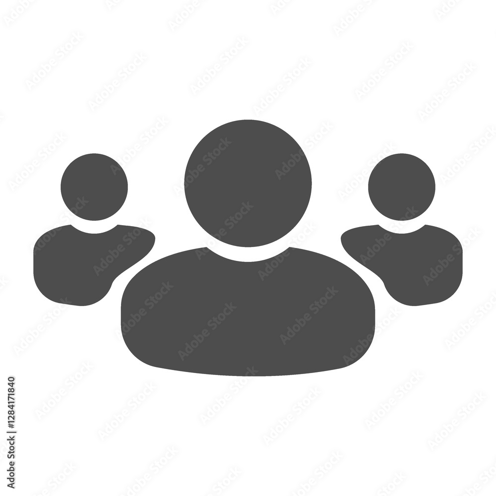 Flat illustration in grayscale. Avatar, user profile, person icon, gender neutral silhouette, profile picture. Suitable for social media profiles, icons, screensavers and as a template... Flat illustration in grayscale. Avatar, user profile, person icon, gender neutral silhouette, profile picture. Suitable for social media profiles, icons, screensavers and as a template...