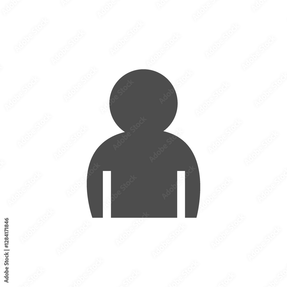 Flat illustration in grayscale. Avatar, user profile, person icon, gender neutral silhouette, profile picture. Suitable for social media profiles, icons, screensavers and as a template... Flat illustration in grayscale. Avatar, user profile, person icon, gender neutral silhouette, profile picture. Suitable for social media profiles, icons, screensavers and as a template...