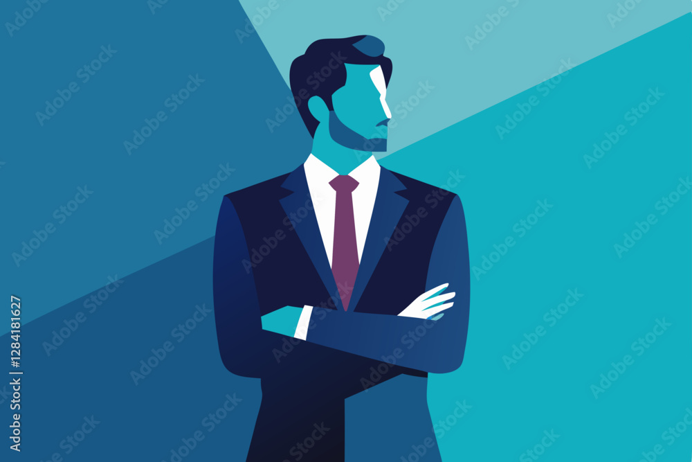 businessman in suit with a briefcase businessman in suit with a briefcase
