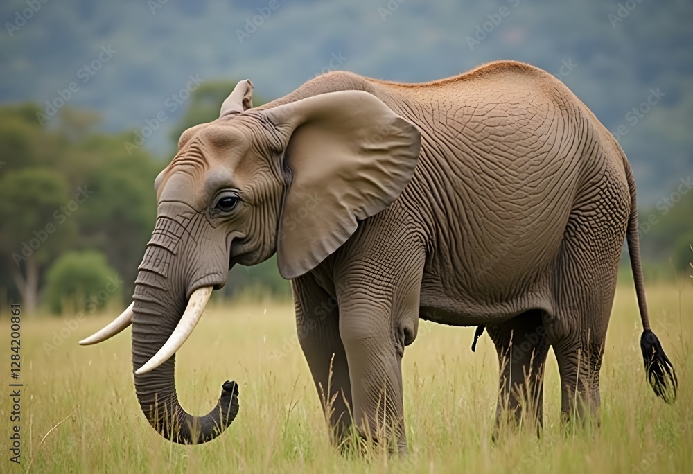 Fototapeta premium Wildlife Conservation Trips Protecting Endangered Species