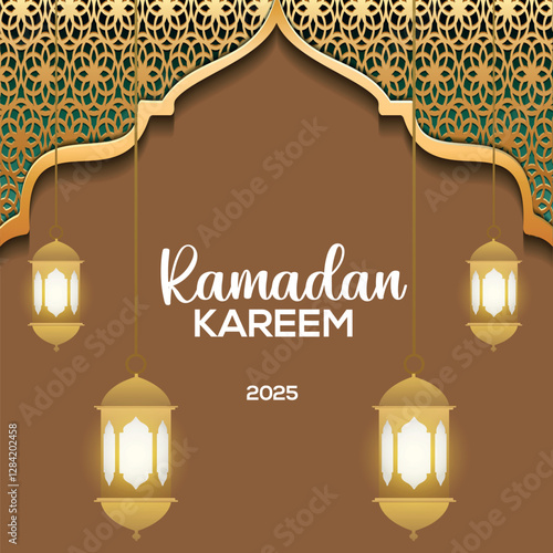 Ramadan Kareem Background design Template 