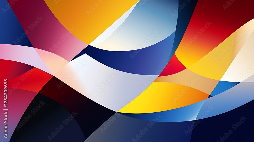 Obraz premium Dynamic Comic and Abstract Art Collection - Vivid Pop Art Designs for Creative Projects