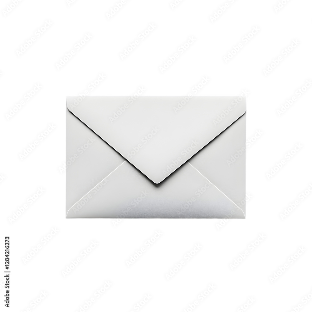 Blank White Envelope Mail Correspondence Post Letter Message Communication Statione Blank White Envelope Mail Correspondence Post Letter Message Communication Statione