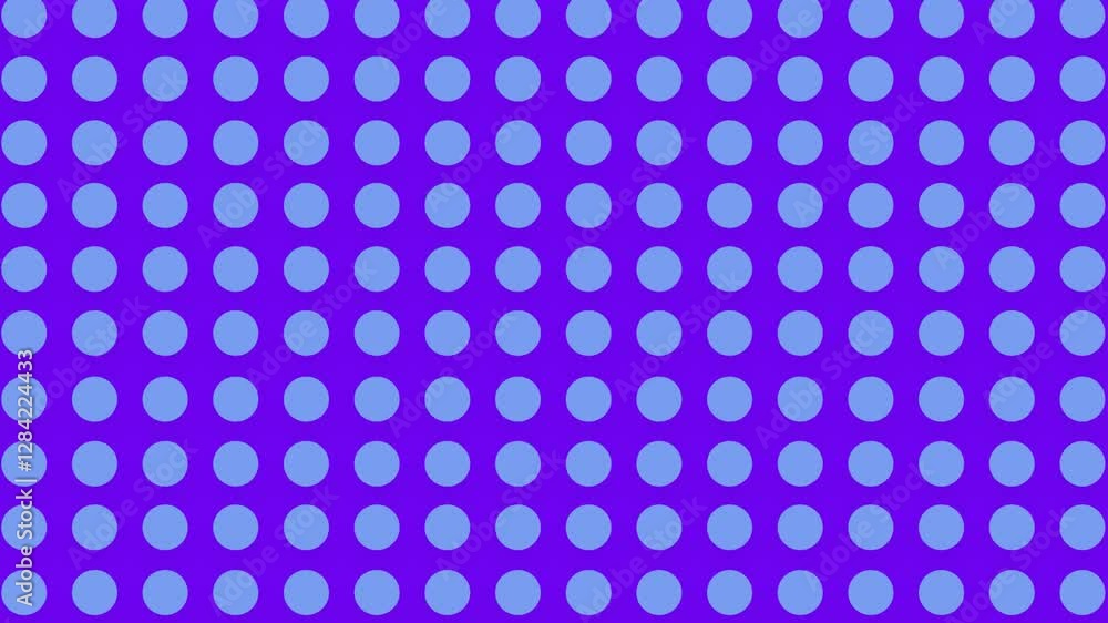 Cute and simple semless background video with white dots on a purple background Cute and simple semless background video with white dots on a purple background