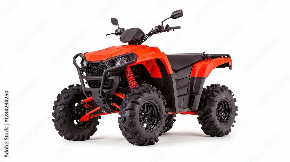 Highgrip ATV with advanced suspension, isolated, optimized for rough paths Highgrip ATV with advanced suspension, isolated, optimized for rough paths