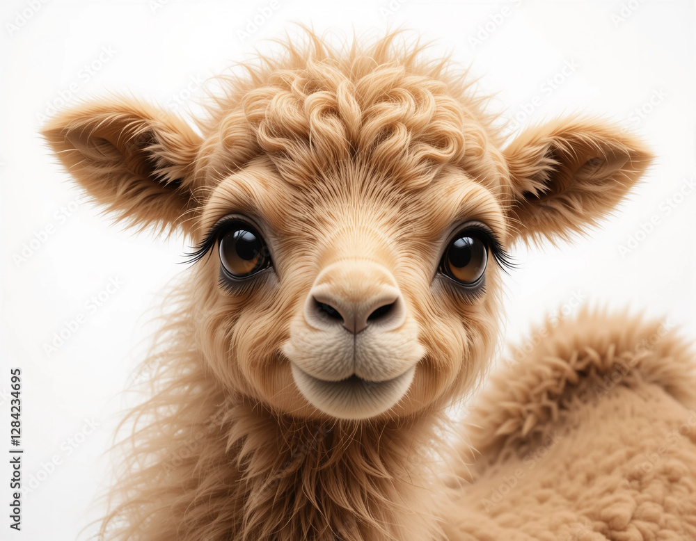 Fototapeta premium Desert Majesty: The Iconic Dromedary