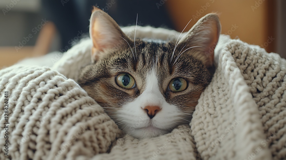there is a cat that is laying down under a blanket there is a cat that is laying down under a blanket