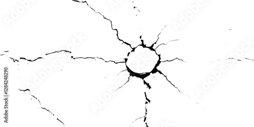 land is drying. Dried up agricultural land. Fragmented soil with cracks. Dry land without water. background. 