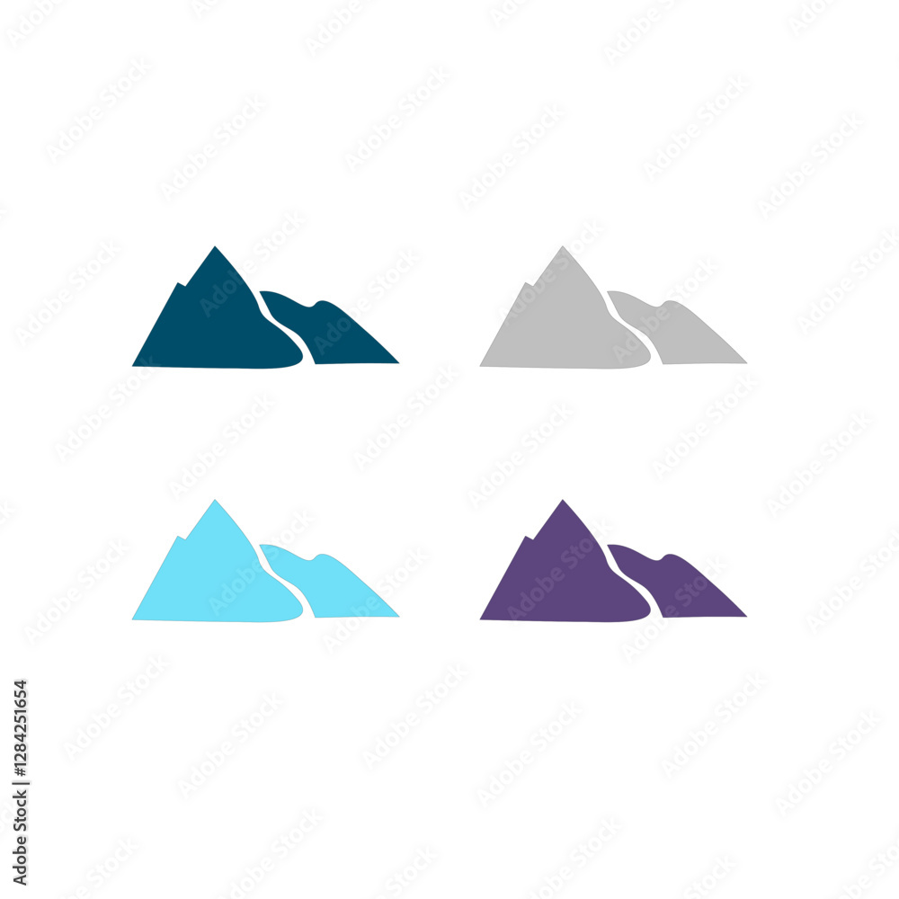 DESIGN HILLS SIGN SYMBOL LOGO VECTOR ISOLATED ON WHITE DESIGN HILLS SIGN SYMBOL LOGO VECTOR ISOLATED ON WHITE