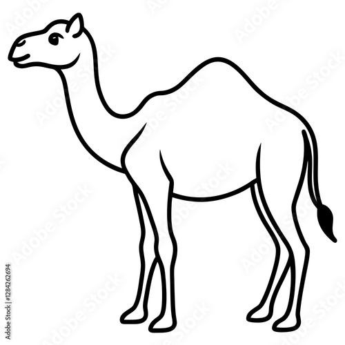 Nomadic Camel Vector