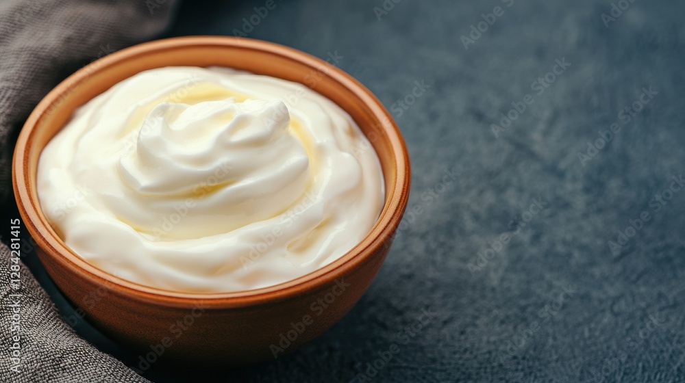 Natural yogurt rich in probiotics and essential nutrients. Maintaining health and gut care by consuming yogurt regularly. Beneficial bacteria for the body. Natural yogurt rich in probiotics and essential nutrients. Maintaining health and gut care by consuming yogurt regularly. Beneficial bacteria for the body.
