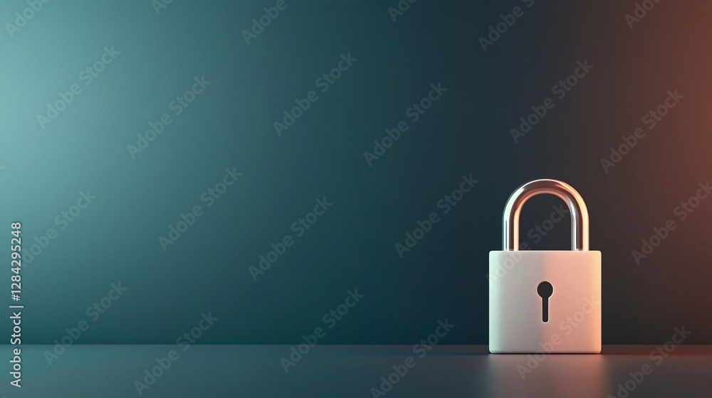 Illuminating UV Light Padlock A High-Quality Close-Up Image in a Mystical Security Concept Setting Illuminating UV Light Padlock A High-Quality Close-Up Image in a Mystical Security Concept Setting
