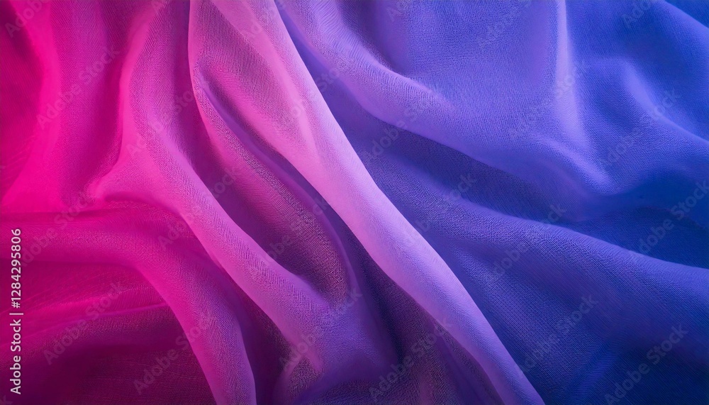 Obraz premium Gradient fabric purple and pink background