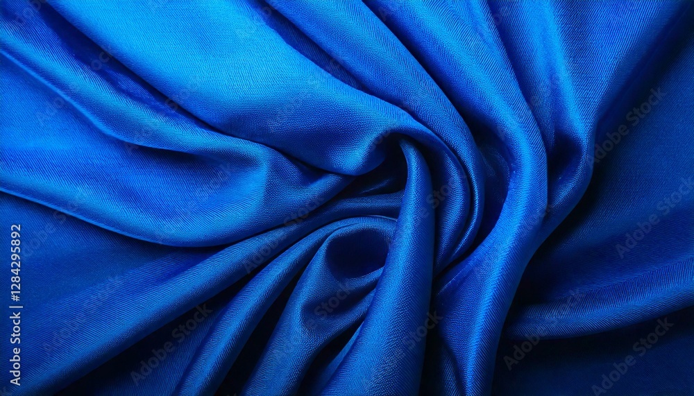 Fototapeta premium blue satin background