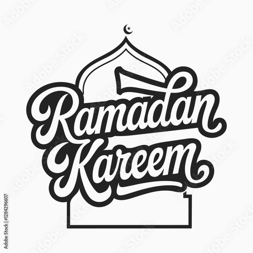 Typography English, Eid Mubarak Banner Design