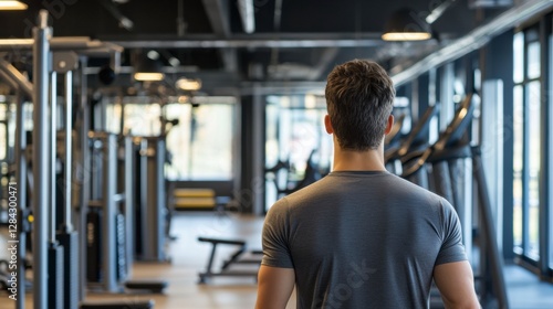 sport en salle en gym, pour construire un physique