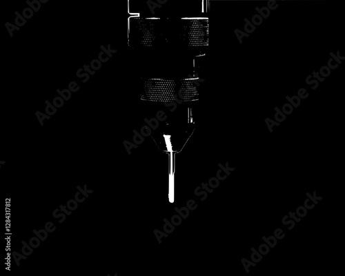Industrial Drilling Machine with Laser Beam
