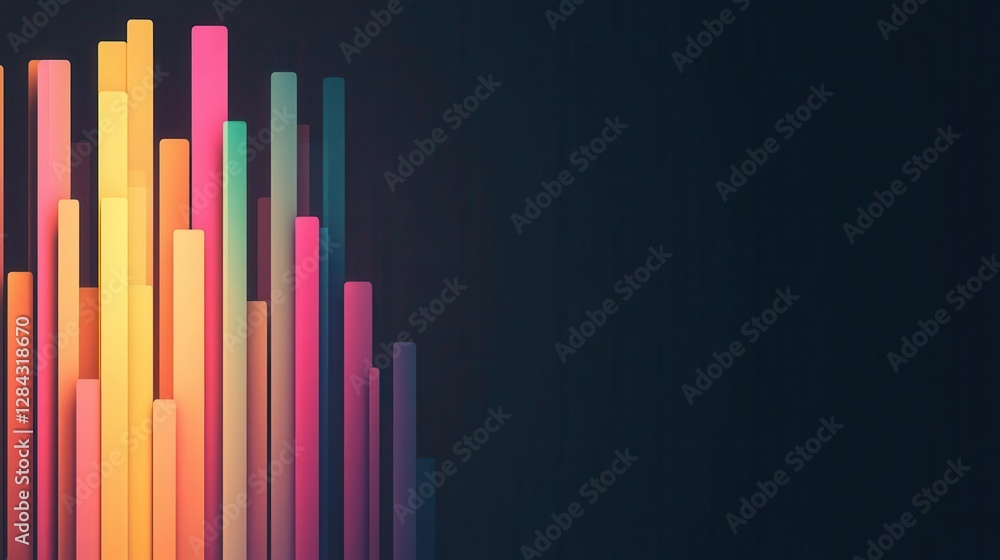 Minimalist glowing algorithmic function chart, mathematical foundation of machine learning Minimalist glowing algorithmic function chart, mathematical foundation of machine learning
