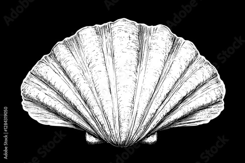 Elegant Seashell Illustration