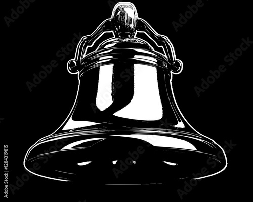 Stunning Black Polished Bell Design