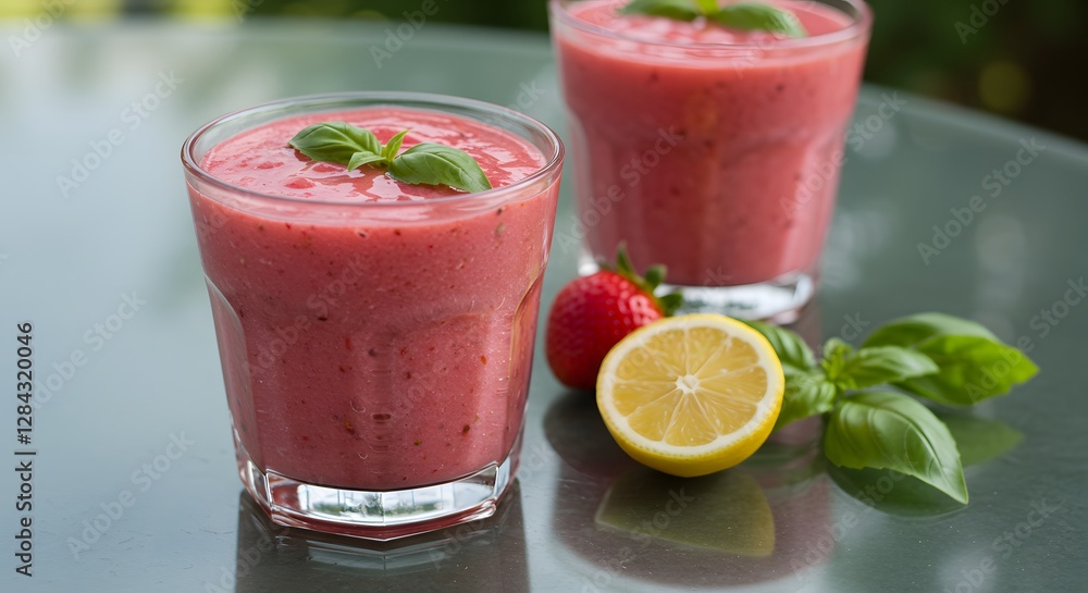 Refreshing Strawberry Basil Smoothies: A Vibrant Summer Delight Refreshing Strawberry Basil Smoothies: A Vibrant Summer Delight