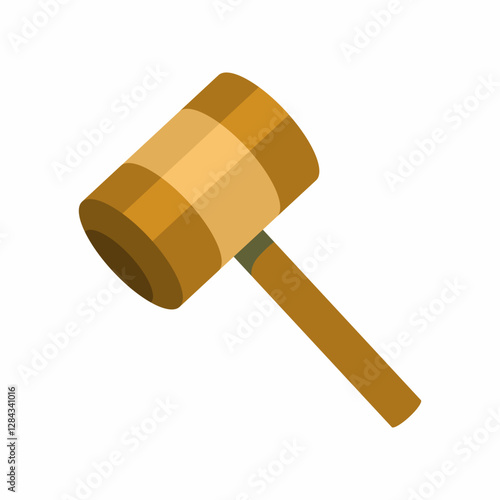 wooden hammer